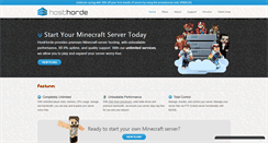 Desktop Screenshot of hosthorde.com